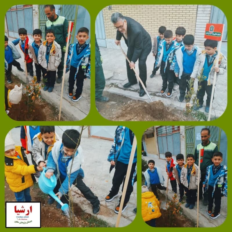 گزارش روز درختکاری  ۱۵ اسفندماه