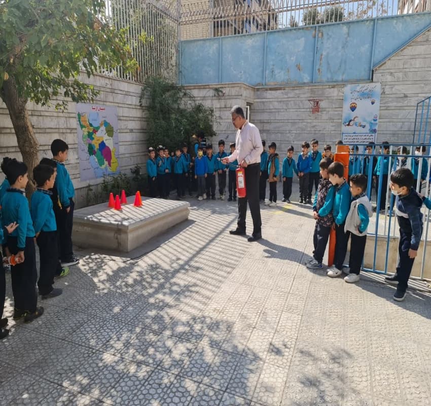 آموزش خاموش کردن آتش